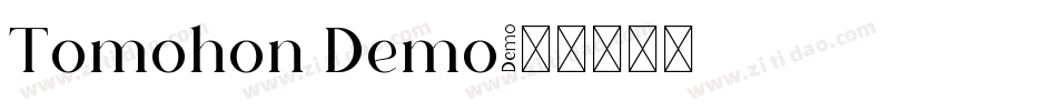 Tomohon Demo字体转换